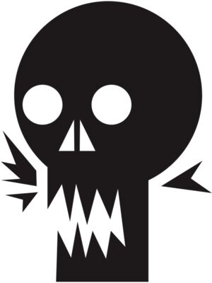 Elements Skulls logo template 19