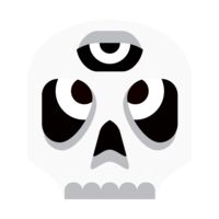 Elements Skulls logo template 18 Thumbnail