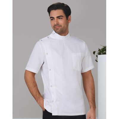 Men's Stud Front Short Sleeve Jacket Thumbnail