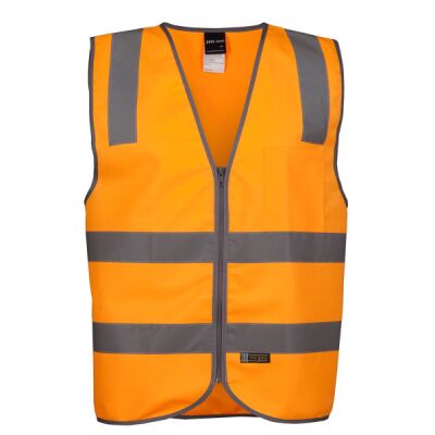 VIC Rail (D+N) Zip Safety Vest Thumbnail