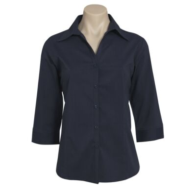 Ladies Metro 3/4 Sleeve Shirt Thumbnail