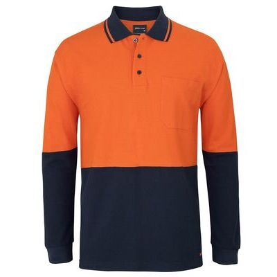JB's HV L/S Cotton Pique Polo Thumbnail