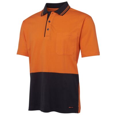 JB's Hi Vis S/S Cotton Polo Thumbnail